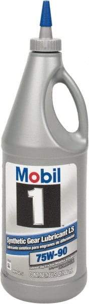 Mobil - 0.25 Gal Bottle, Synthetic Gear Oil - 120 St Viscosity at 40°C, 15.9 St Viscosity at 100°C - All Tool & Supply