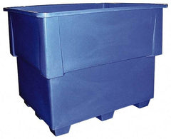 Bayhead Products - 52" Long x 42" Wide x 42" High Polyethylene Pallet Bulk Container Stackable, 4-Way Fork Entry - 1,000 Lb. Load Capacity - All Tool & Supply