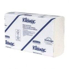 Kleenex - 1 Ply White Multi-Fold Paper Towels - 9-1/4" Wide - All Tool & Supply