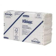 Kleenex - 1 Ply White C-Fold Paper Towels - 10-1/8" Wide - All Tool & Supply