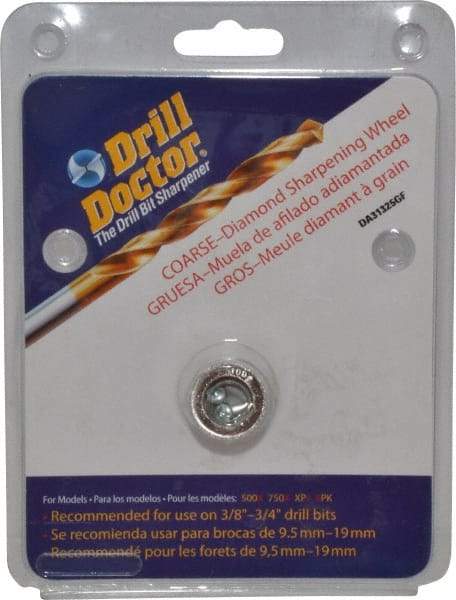 Drill Doctor - 100 Grit, Tool & Cutter Grinding Wheel - Coarse Grade, Diamond - All Tool & Supply