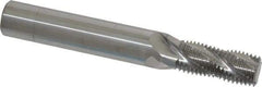 Scientific Cutting Tools - 9/16-18 UNF, 0.45" Cutting Diam, 4 Flute, Solid Carbide Helical Flute Thread Mill - Internal/External Thread, 1.078" LOC, 3-1/2" OAL, 1/2" Shank Diam - All Tool & Supply