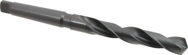 General Chipbreaker - 15/16", 3MT 118° Point High Speed Steel Taper Shank Drill Bit - Oxide Finish, 6-1/4" Flute Length, 11" OAL, Chipbreaker Flute - All Tool & Supply