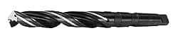 General Chipbreaker - 15/16", 3MT 130° Point High Speed Steel Taper Shank Drill Bit - Oxide Finish, 6-1/4" Flute Length, 11" OAL, Chipbreaker Flute, Through Coolant - All Tool & Supply