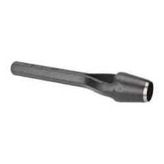 Value Collection - 9/16" Arch Punch - 4-7/8" OAL, Steel - All Tool & Supply