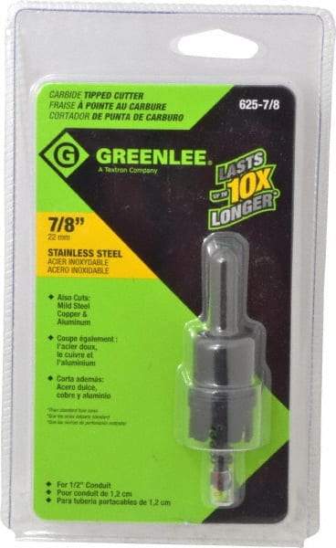 Greenlee - 7/8" Diam, Hole Saw - All Tool & Supply