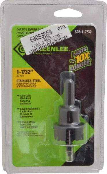 Greenlee - 1-7/32" Diam, Hole Saw - All Tool & Supply