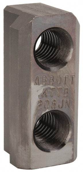 Abbott Workholding Products - Steel Lathe Chuck Jaw Nut - 8" Chuck Diam Compatible, 12mm Screw - All Tool & Supply