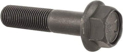 Value Collection - 1/2-20 UNF, 2-1/4" Length Under Head, Hex Drive Flange Bolt - 1-1/4" Thread Length, Grade 8 Alloy Steel, Smooth Flange, Phosphate & Oil Finish - All Tool & Supply