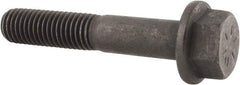 Value Collection - 5/8-11 UNC, 3-1/2" Length Under Head, Hex Drive Flange Bolt - 1-1/2" Thread Length, Grade 8 Alloy Steel, Smooth Flange, Phosphate & Oil Finish - All Tool & Supply