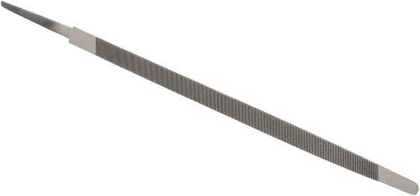 Value Collection - 7" Long, Taper American-Pattern File - Single Cut, Tang - All Tool & Supply