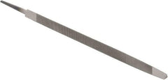 Value Collection - 8" Long, Taper American-Pattern File - Single Cut, Tang - All Tool & Supply