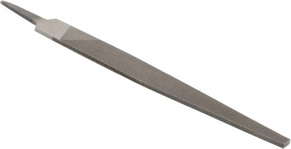 Value Collection - 8" Long, Smooth Cut, Warding American-Pattern File - All Tool & Supply