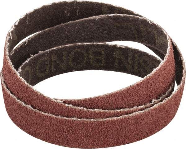 3M - 1/2" Wide x 24" OAL, 60 Grit, Ceramic Abrasive Belt - Ceramic, Medium, Coated, YN Weighted Cloth Backing, Wet/Dry, Series 963G - All Tool & Supply