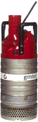 Grindex - 4-2/5 hp, 460 Amp Rating, 460 Volts, Nonautomatic Operation, Dewatering Pump - 3 Phase, Aluminum Housing - All Tool & Supply