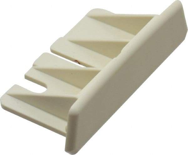 Wiremold - 2-1/4 Inch Long x 1 Inch Wide x 3/8 Inch High, Raceway Fitting - Ivory, For Use with Wiremold 2300 Series Raceways - All Tool & Supply