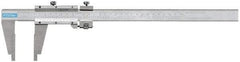 Fowler - 0 to 60" Stainless Steel Vernier Caliper - 0.02mm Graduation, 7-1/2" Jaw Depth, 0.005" Accuracy, Includes Inside Diameter, Outside Diameter - All Tool & Supply