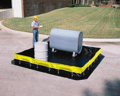 UltraTech - 748 Gal Polyethylene High Wall Berm - 1' High x 10' Wide x 10" Long - All Tool & Supply