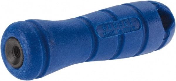 Grobet - 3-3/4" Long File Handle - For Use with 4, 6, 7 & 8" Files, with Thread Insert - All Tool & Supply