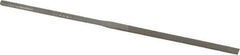 Grobet - 4" Needle Precision Swiss Pattern Equalling File - Round Handle - All Tool & Supply