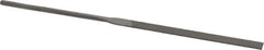 Grobet - 5-1/2" Needle Precision Swiss Pattern Equalling File - Round Handle - All Tool & Supply