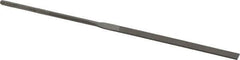 Grobet - 5-1/2" Needle Precision Swiss Pattern Equalling File - Round Handle - All Tool & Supply