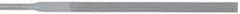 Grobet - 6-1/4" Needle Precision Swiss Pattern Equalling File - Round Handle - All Tool & Supply