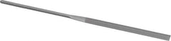 Grobet - 5-1/2" Needle Precision Swiss Pattern Slitting File - Round Handle - All Tool & Supply