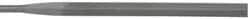 Grobet - 6-1/4" Needle Precision Swiss Pattern Slitting File - Round Handle - All Tool & Supply