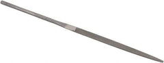 Grobet - 5-1/2" Needle Precision Swiss Pattern Warding File - Round Handle - All Tool & Supply