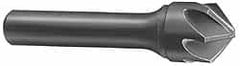 Melin Tool - 1-1/2" Head Diam, 3/4" Shank Diam, 6 Flute 60° High Speed Steel Countersink - All Tool & Supply