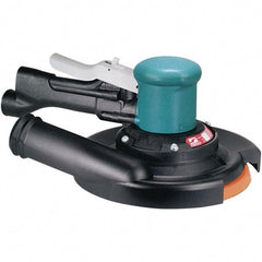 Dynabrade - 10,000 OPM, 23 CFM Air Consumption, Palm Air Orbital Sander - Round Pad, 1/4 NPT Inlet - All Tool & Supply