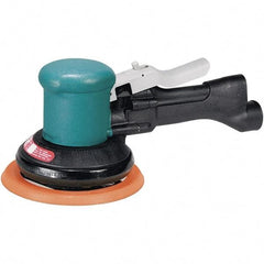 Dynabrade - 12,000 OPM, 23 CFM Air Consumption, Palm Air Orbital Sander - Round Pad, 1/4 NPT Inlet - All Tool & Supply