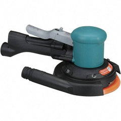 Dynabrade - 12,000 OPM, 23 CFM Air Consumption, Palm Air Orbital Sander - Round Pad, 1/4 NPT Inlet - All Tool & Supply