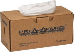 PRO-SOURCE - 0.31 mil Thick, Household/Office Trash Bags - 24" Wide x 33" High, Clear - All Tool & Supply