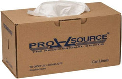 PRO-SOURCE - 0.63 mil Thick, Household/Office Trash Bags - 40" Wide x 48" High, Clear - All Tool & Supply