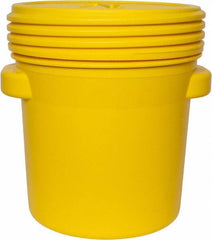 Eagle - 20 Gallon Closure Capacity, Screw On Closure, Yellow Lab Pack - 5 Gallon Container, Polyethylene, 125 Lb. Capacity, UN 1H2/X57/S Listing - All Tool & Supply