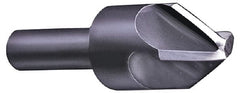 Hertel - 1/2" Head Diam, 3/8" Shank Diam, 4 Flute 60° High Speed Steel Countersink - All Tool & Supply