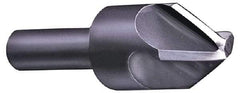 Hertel - 3" Head Diam, 3/4" Shank Diam, 4 Flute 82° High Speed Steel Countersink - 5" OAL, Straight Shank - All Tool & Supply