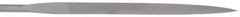 Nicholson - 4" Needle Precision Swiss Pattern Barrette File - Round Handle - All Tool & Supply