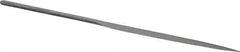 Nicholson - 5-1/2" Needle Precision Swiss Pattern Barrette File - Round Handle - All Tool & Supply