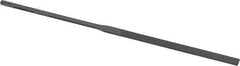 Nicholson - 5-1/2" Needle Precision Swiss Pattern Equalling File - Round Handle - All Tool & Supply