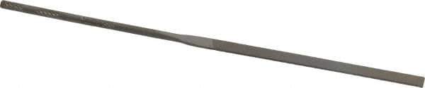 Nicholson - 6-1/4" Needle Precision Swiss Pattern Equalling File - Round Handle - All Tool & Supply