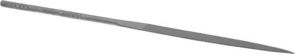 Nicholson - 4" Needle Precision Swiss Pattern Half Round File - Round Handle - All Tool & Supply