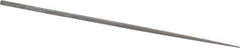 Nicholson - 4" Needle Precision Swiss Pattern Round File - Round Handle - All Tool & Supply