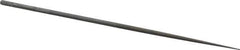 Nicholson - 5-1/2" Needle Precision Swiss Pattern Round File - Round Handle - All Tool & Supply