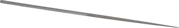 Nicholson - 6-1/4" Needle Precision Swiss Pattern Round File - Round Handle - All Tool & Supply