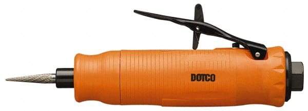 Dotco - 1/4" Collet, Straight Handle, Air Die Grinder - 30,000 RPM, Rear Exhaust, 0.3 hp, 90 psi, 1/4" Inlet - All Tool & Supply