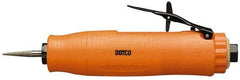 Dotco - 1/4" Collet, Straight Handle, Air Straight Die Grinder - 23,000 RPM, Front Exhaust, 38 CFM, 0.9 hp - All Tool & Supply