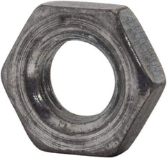 Value Collection - M5x0.80 Steel Right Hand Hex Jam Nut - 8mm Across Flats, 2.7mm High, Zinc-Plated Finish - All Tool & Supply